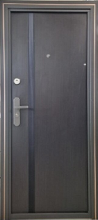 Ușă metalică Y-04, vedere din exterior